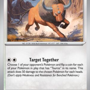 Karta Pokémon: Chaos Rising - 069 - Tauros (Reverse Holo)