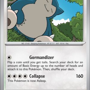 Karta Pokémon: Perfect Order - 063 - Snorlax (Reverse Holo)