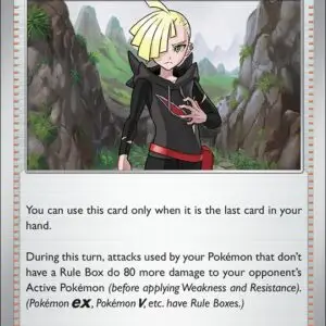 Karta Pokémon: Pitch Black - 077 - Gladion's Final Battle (Reverse Holo)