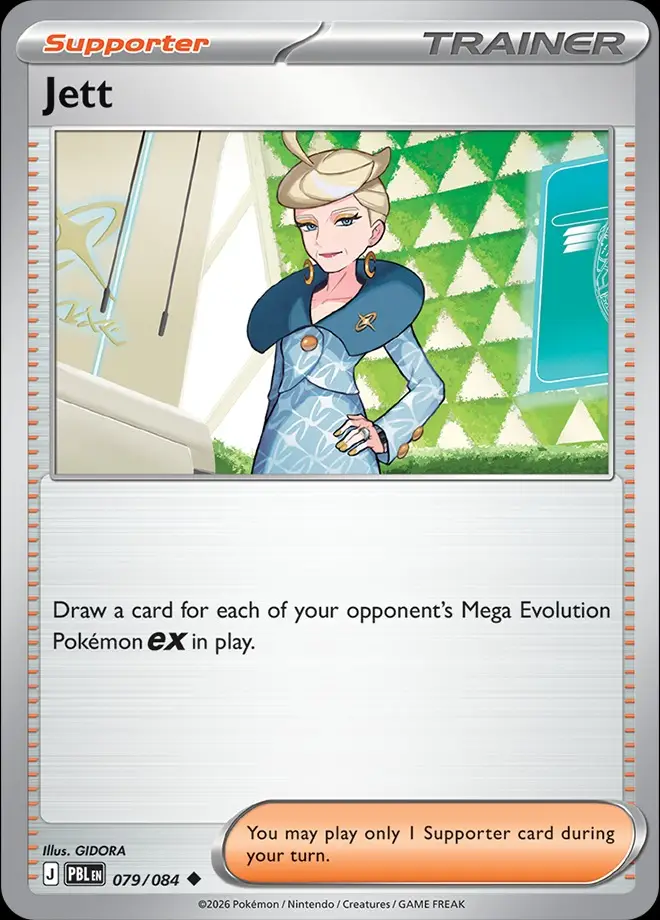 Karta Pokémon: Pitch Black - 079 - Jett