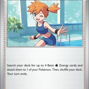 Karta Pokémon: Pitch Black - 080 - Misty's Vitality (Reverse Holo)