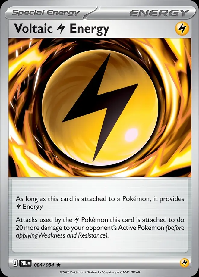 Karta Pokémon: Pitch Black - 084 - Voltaic Lightning Energy