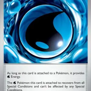 Karta Pokémon: Chaos Rising - 084 - Bubbly Water Energy (Reverse Holo)