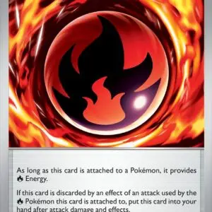 Karta Pokémon: Chaos Rising - 086 - Nitro Fire Energy (Reverse Holo)