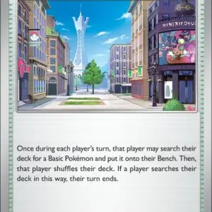 Karta Pokémon: Perfect Order - 077 - Lumiose City (Reverse Holo)