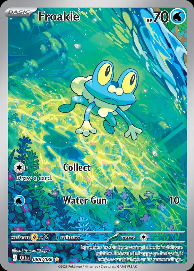 Karta Pokémon: Chaos Rising - 088 - Froakie