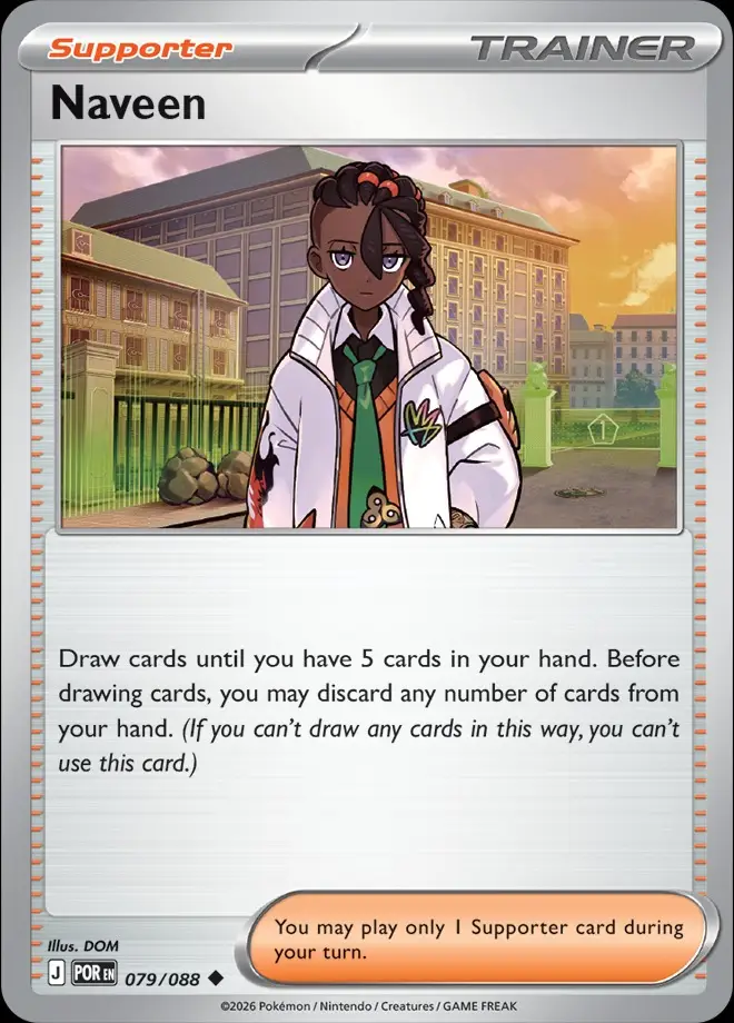 Karta Pokémon: Perfect Order - 079 - Naveen