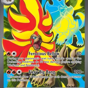 Karta Pokémon: Chaos Rising - 099 - Mega Pyroar ex