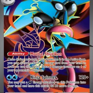 Karta Pokémon: Chaos Rising - 100 - Mega Greninja ex