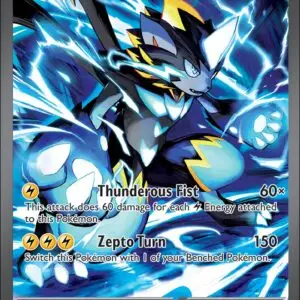 Karta Pokémon: Pitch Black - 114 - Mega Zeraora ex