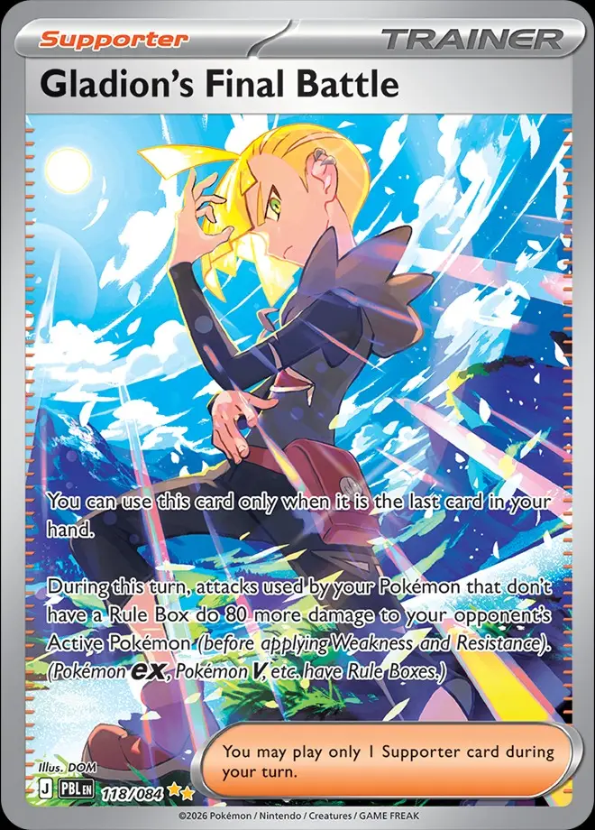 Karta Pokémon: Pitch Black - 118 - Gladion's Final Battle