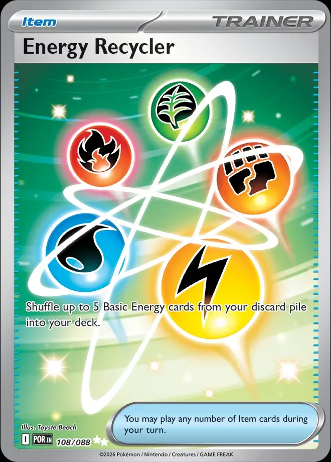 Karta Pokémon: Perfect Order - 108 - Energy Recycler