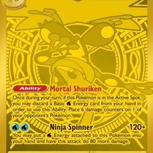 Karta Pokémon: Chaos Rising - 122 - Mega Greninja ex