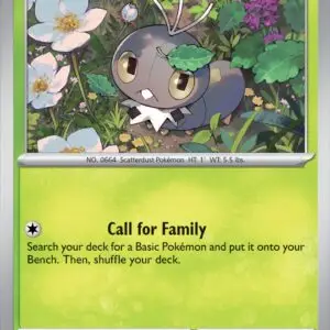Karta Pokémon: Surging Sparks - 005 - Scatterbug (Reverse Holo)