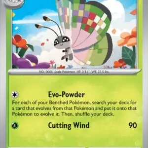 Karta Pokémon: Surging Sparks - 007 - Vivillon (Reverse Holo)