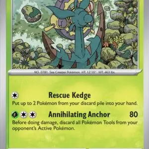 Karta Pokémon: Surging Sparks - 010 - Dhelmise (Reverse Holo)