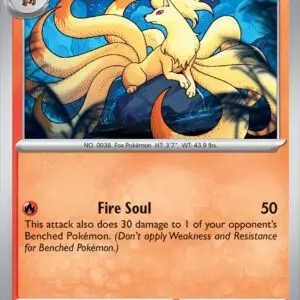 Karta Pokémon: Surging Sparks - 017 - Ninetales (Reverse Holo)