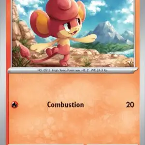 Karta Pokémon: Surging Sparks - 022 - Pansear (Reverse Holo)