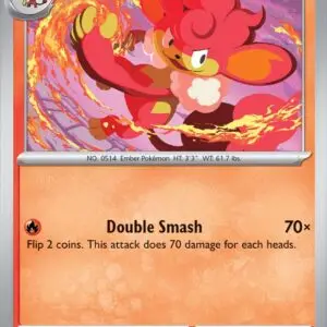 Karta Pokémon: Surging Sparks - 023 - Simisear (Reverse Holo)