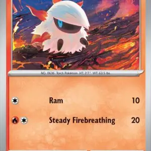 Karta Pokémon: Surging Sparks - 024 - Larvesta (Reverse Holo)