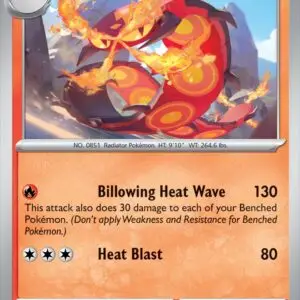 Karta Pokémon: Surging Sparks - 028 - Centiskorch (Reverse Holo)