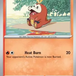 Karta Pokémon: Surging Sparks - 029 - Fuecoco (Reverse Holo)