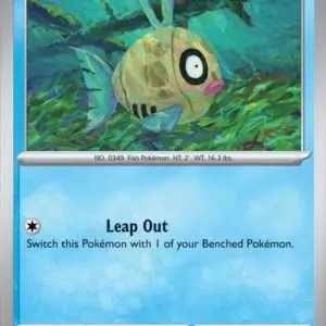 Karta Pokémon: Surging Sparks - 041 - Feebas (Reverse Holo)