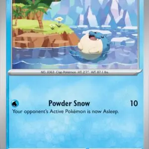 Karta Pokémon: Surging Sparks - 043 - Spheal (Reverse Holo)
