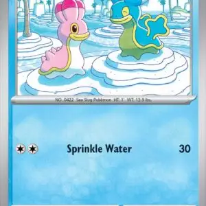 Karta Pokémon: Surging Sparks - 046 - Shellos (Reverse Holo)