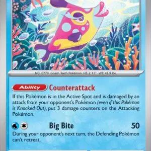 Karta Pokémon: Surging Sparks - 049 - Bruxish (Reverse Holo)