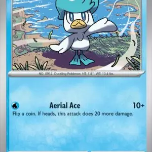 Karta Pokémon: Surging Sparks - 050 - Quaxly (Reverse Holo)
