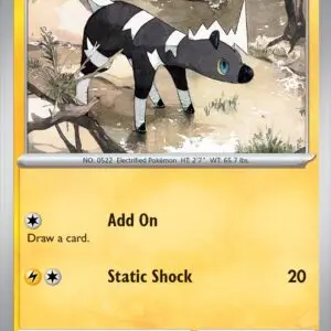 Karta Pokémon: Surging Sparks - 062 - Blitzle (Reverse Holo)