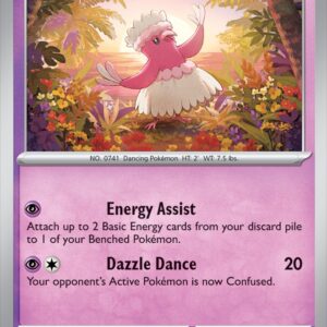 Karta Pokémon: Surging Sparks - 089 - Oricorio (Reverse Holo)