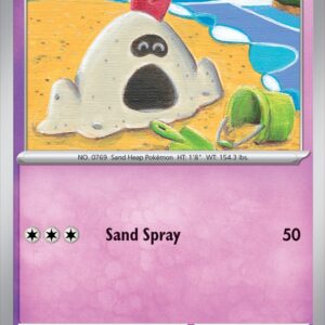 Karta Pokémon: Surging Sparks - 090 - Sandygast (Reverse Holo)