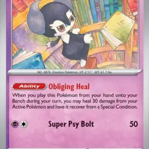 Karta Pokémon: Surging Sparks - 093 - Indeedee (Reverse Holo)