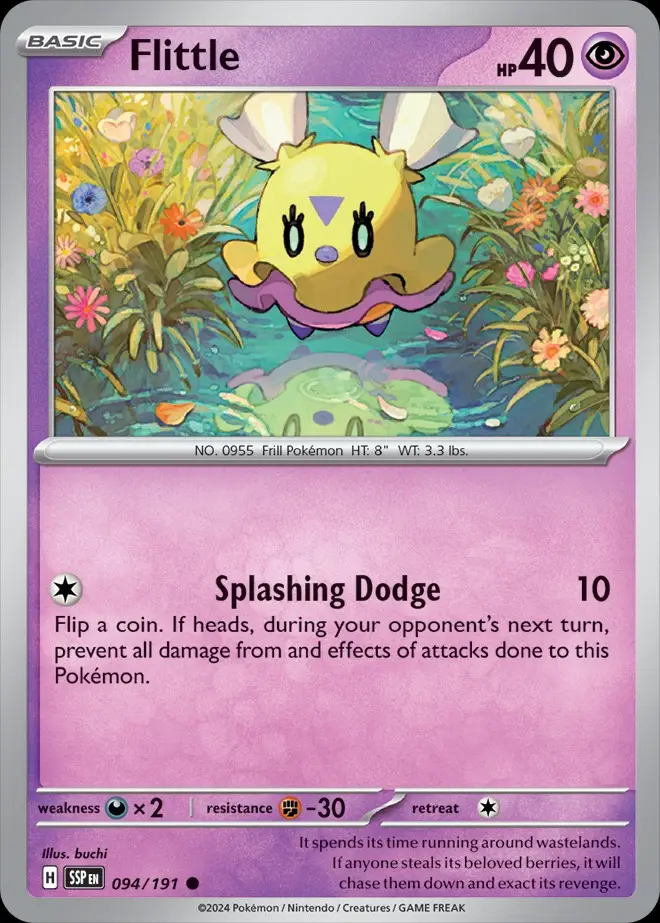 Karta Pokémon: Surging Sparks - 094 - Flittle