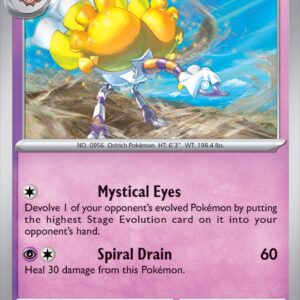 Karta Pokémon: Surging Sparks - 095 - Espathra (Reverse Holo)