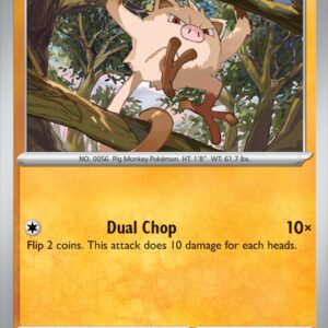 Karta Pokémon: Surging Sparks - 098 - Mankey (Reverse Holo)