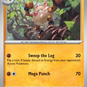 Karta Pokémon: Surging Sparks - 099 - Primeape (Reverse Holo)
