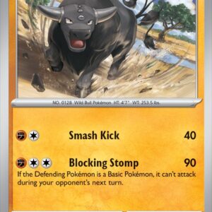 Karta Pokémon: Surging Sparks - 101 - Paldean Tauros (Reverse Holo)
