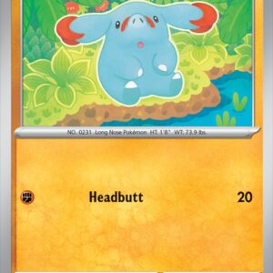 Karta Pokémon: Surging Sparks - 102 - Phanpy (Reverse Holo)