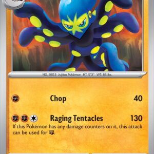 Karta Pokémon: Surging Sparks - 113 - Grapploct (Reverse Holo)