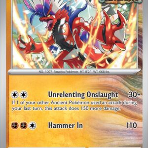Karta Pokémon: Surging Sparks - 116 - Koraidon (Reverse Holo)