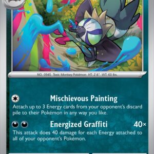 Karta Pokémon: Surging Sparks - 121 - Grafaiai (Reverse Holo)