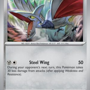 Karta Pokémon: Surging Sparks - 124 - Skarmory (Reverse Holo)