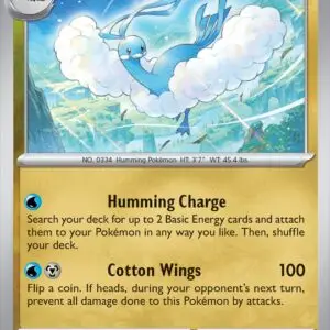 Karta Pokémon: Surging Sparks - 134 - Altaria (Reverse Holo)