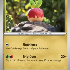 Karta Pokémon: Surging Sparks - 138 - Applin (Reverse Holo)