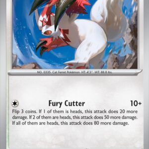 Karta Pokémon: Surging Sparks - 149 - Zangoose (Reverse Holo)