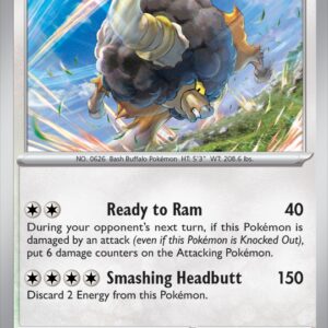 Karta Pokémon: Surging Sparks - 151 - Bouffalant (Reverse Holo)