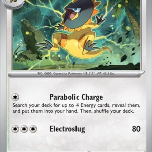 Karta Pokémon: Surging Sparks - 155 - Heliolisk (Reverse Holo)